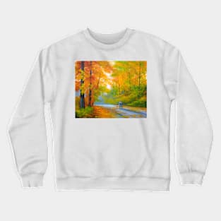 Falling Leaves Crewneck Sweatshirt